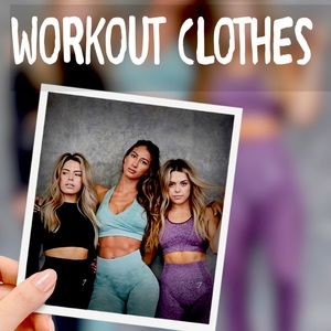 Workout Clothing Listed Below